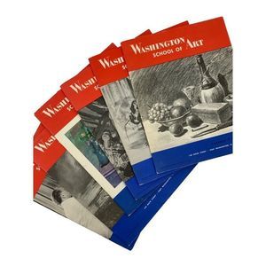 Washington School of Art Vintage 60's Art Lessons Books  Lot of 6 2532